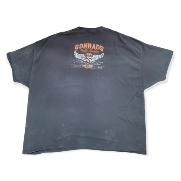 *SOLD* Frankenstein and Werewolf Harley Davidson Tshirt - Picture 4 of 8